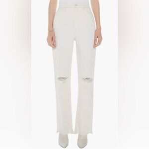 MOTHER Vision Sneak High Waist Wide Leg Jeans